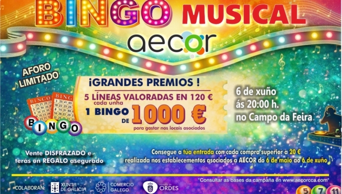 BINGO MUSICAL 2026